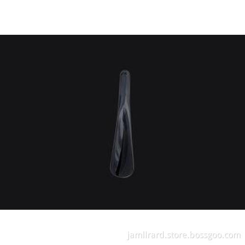 Plastic Black Long Handled Shoe Horn for Shopping Center, H